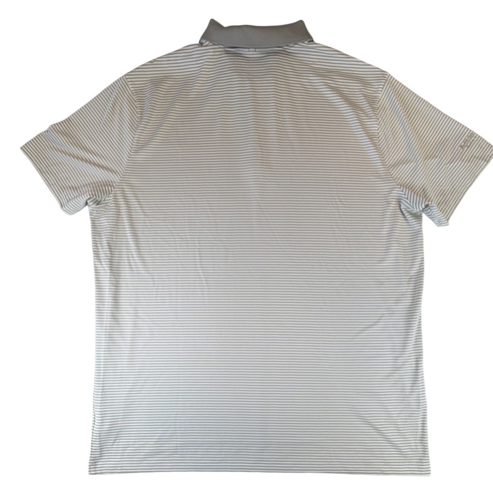 Nike Golf Standard Fit Dri-FIT Polo Shirt Mens XXL Koloa‎ Rum Co Hawaii Striped - Picture 4 of 6